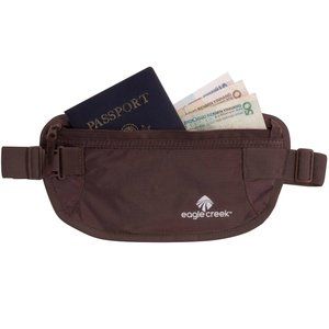 ❌SOLD❌ Eagle Creek Undercover Money Belt Hidden Pocket Travel, Mocha Brown